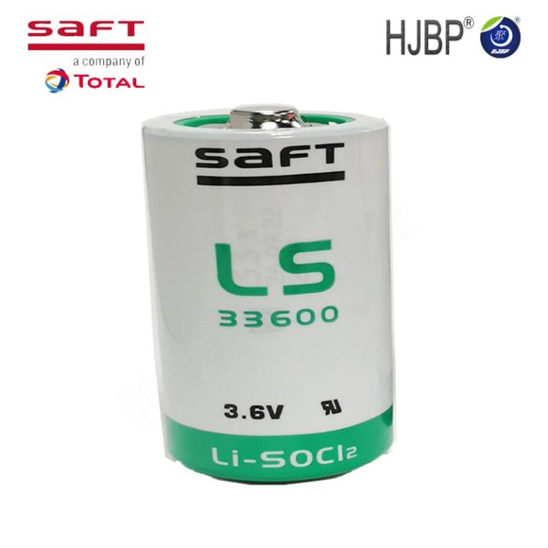 LS33600, 3.6V SAFT battery